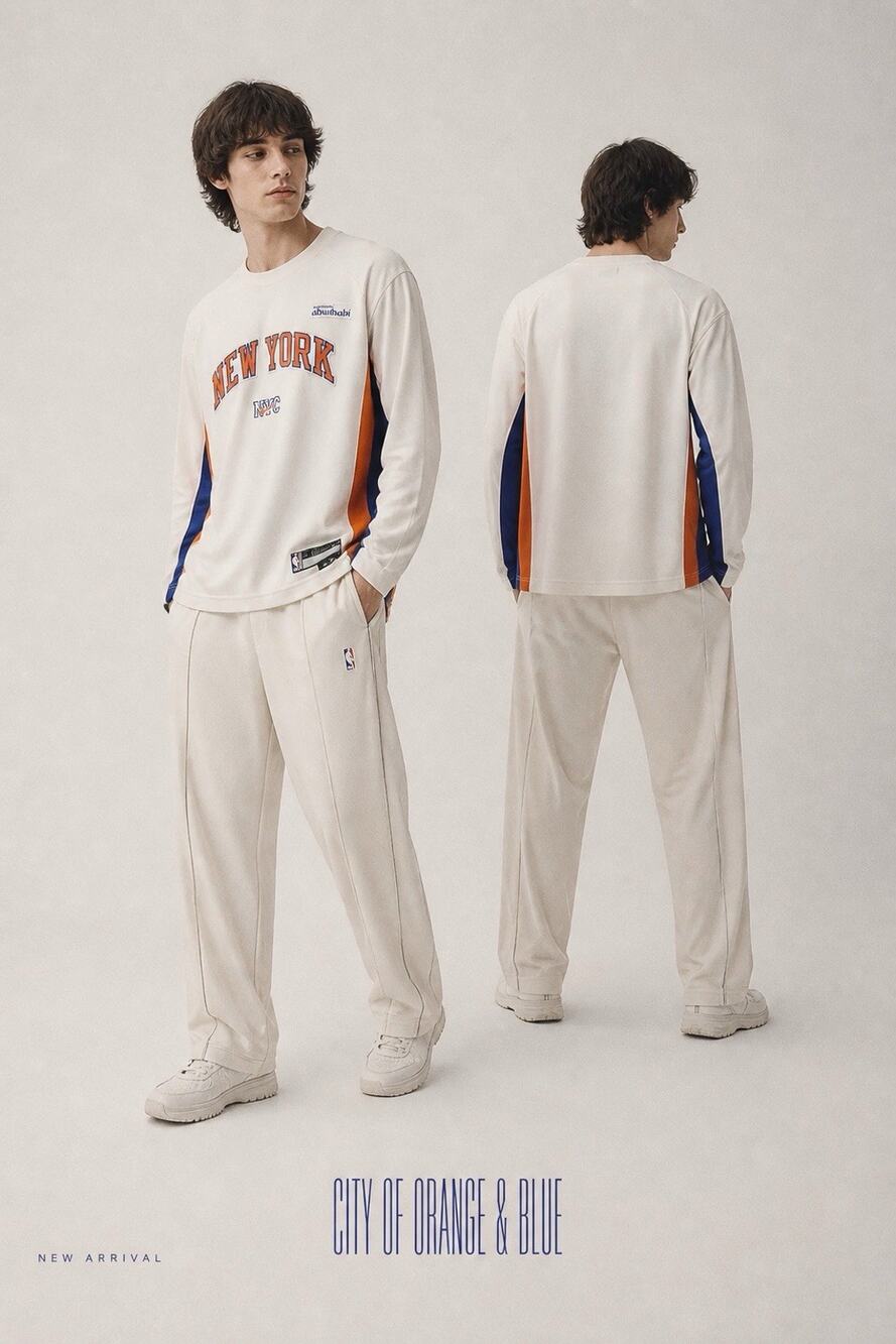Nike New York Knicks 2025/26 Team Issue Pregame Warmup Jersey Shirt Size XXL
